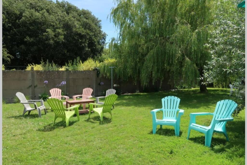 appartement 4 pers dans longère à 800m de la plage Plouhinec (Morbihan) Exterior foto